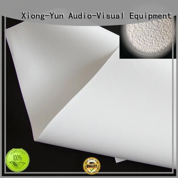 Quality XY Screens Brand HD home theater projection screens with soft PVC fabric pro 3d 1