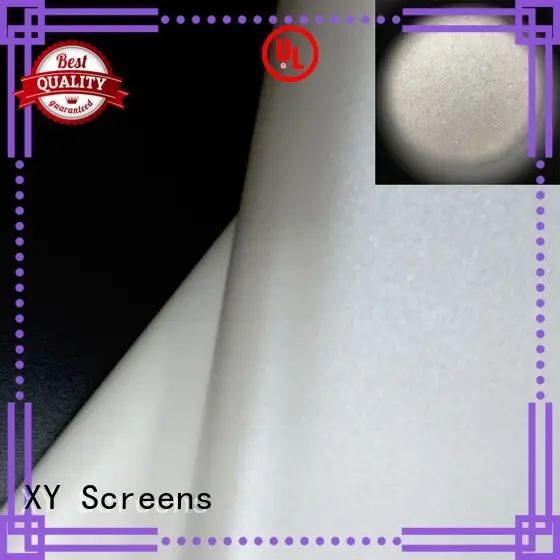 XY Screens Brand wg1 hg HD home theater projection screens with soft PVC fabric ywf1 1