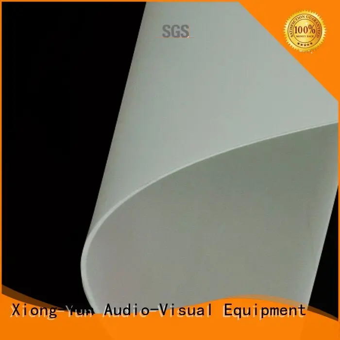 Front and rear portable projector screen pet projector screen fabric XY Screens Brand 1