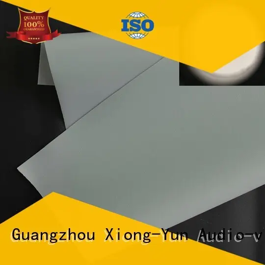 Quality XY Screens Brand Front and rear portable projector screen transparent 1