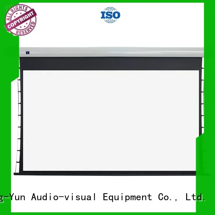 alr tab tensioned projector screen spring system for household XY Screens 1