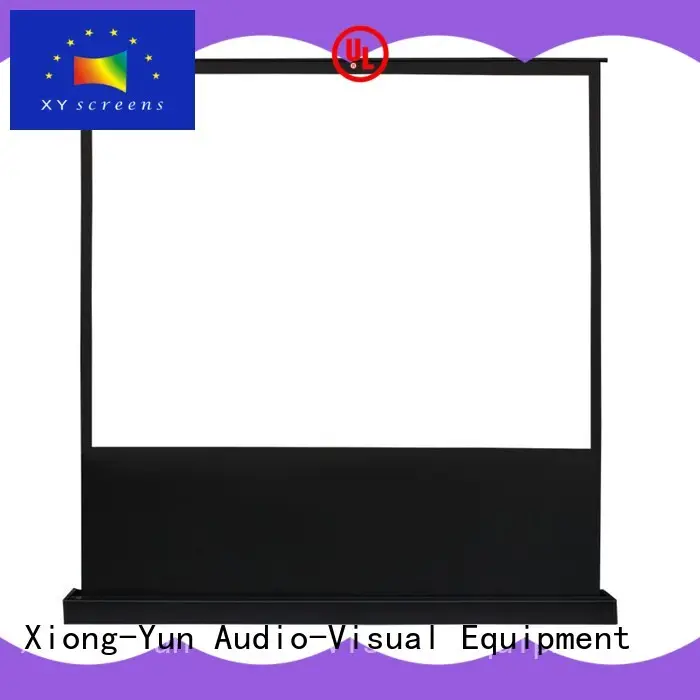 electric portable pull up projector screen wholesale for living room 1