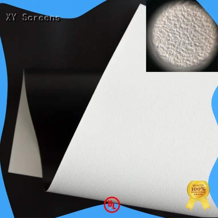 XY Screens professional HD home theater projection screens with soft PVC fabric silver for projector screen 1