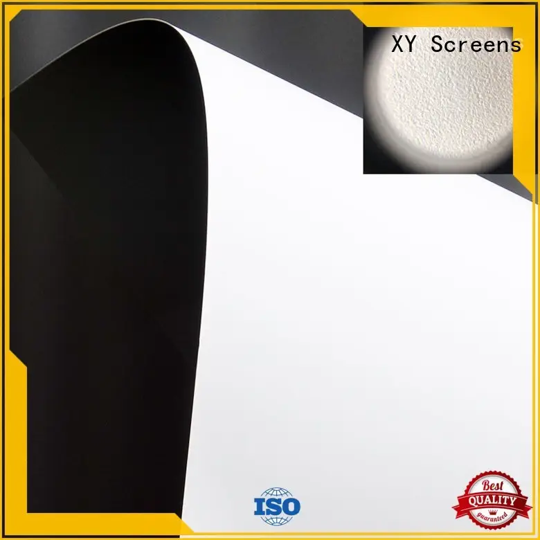 metallic front fabrics elegant style for thin frame projector screen 1