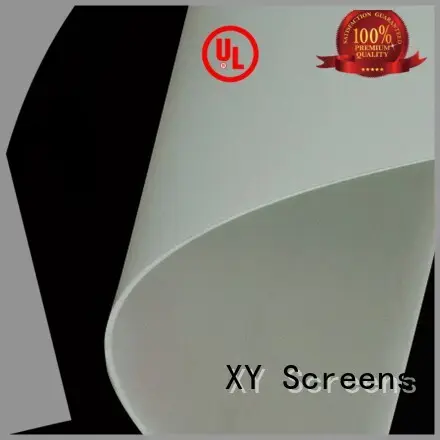 pvc rear projection screen material no smell for fixed frame projection screen 1