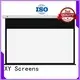 XY Screens professional HD home theater projection screens with soft PVC fabric silver for projector screen1 1
