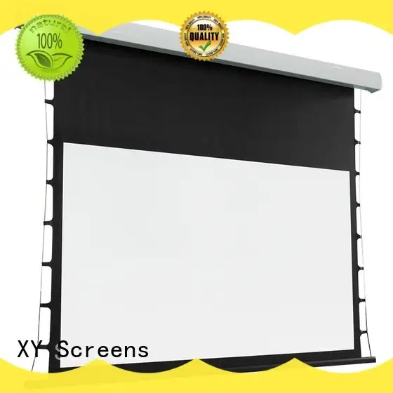 tab tensioned projector screen reviews light rejecting for home XY Screens 1