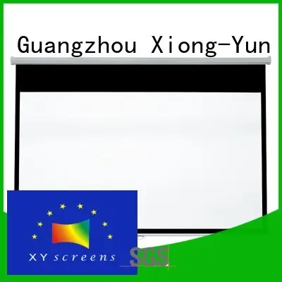 XY Screens projector pull down rear projection screen elegant style for classroom 1
