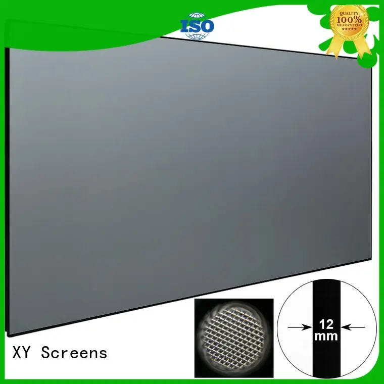 XY Screens small ultra short throw portable projector frame for television 1