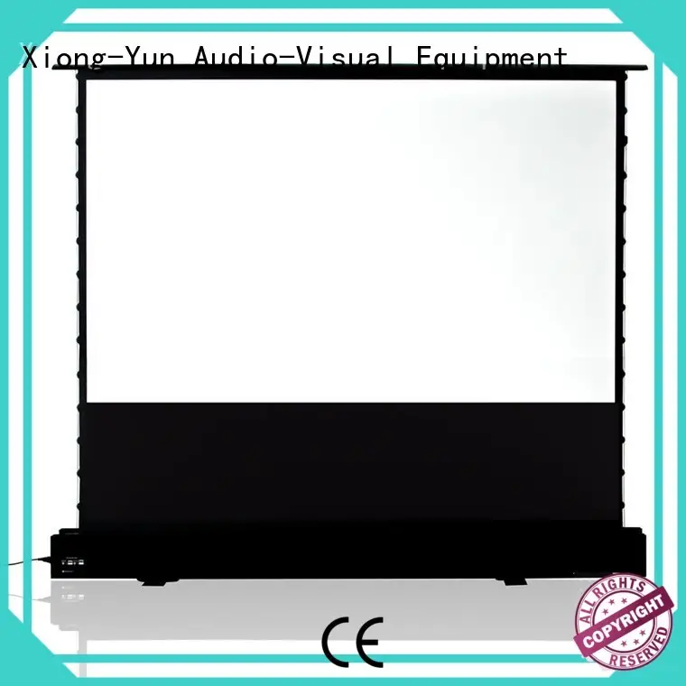 XY Screens rising projection screen price wholesale for household 1
