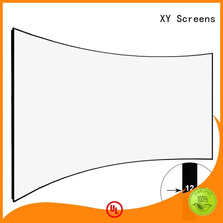 XY Screens slim home entertainment center frame for home cinema 1
