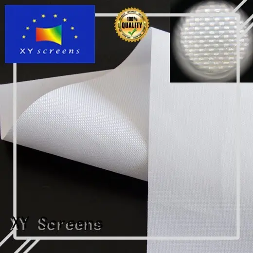 Double Side Acoustically Transparent Screen Fabric for Both Front and Rear Projection DPS1 1