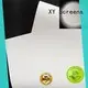 black projector screen material for thin frame projector screen XY Screens 1