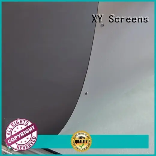 XY Screens hard screen transparent projection screen material for motorized projection screen 1