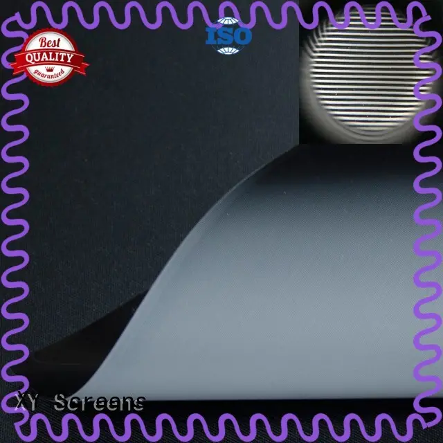 XY Screens normal Ambient Light Rejecting Fabrics customized for fixed frame projection screen 1