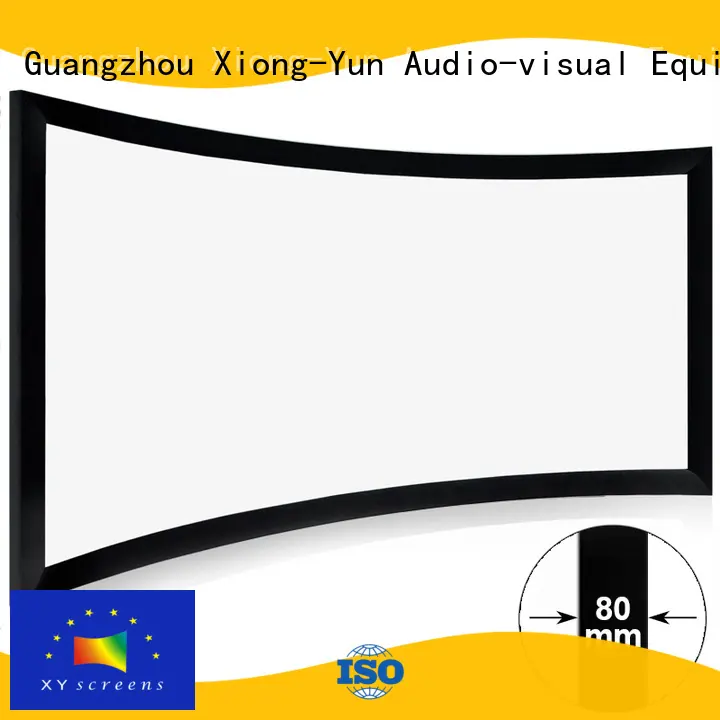 XY Screens Home Entertainment Curved Projector Screens wholesale for home cinema 1