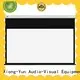 XY Screens professional HD home theater projection screens with soft PVC fabric silver for projector screen5 1
