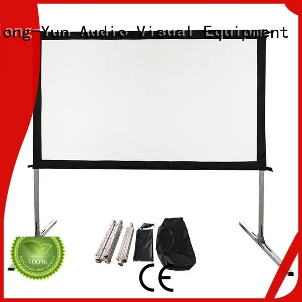 retractable outdoor projector screen wholesale for square 1