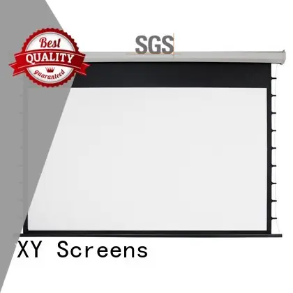 XY Screens intelligent Motorized Projection Screen supplier for home 1