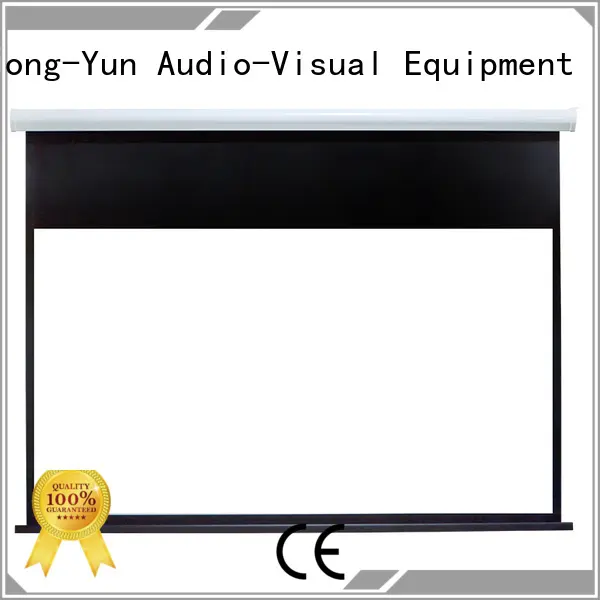 intelligent motorized projector screen personalized for indoors 1