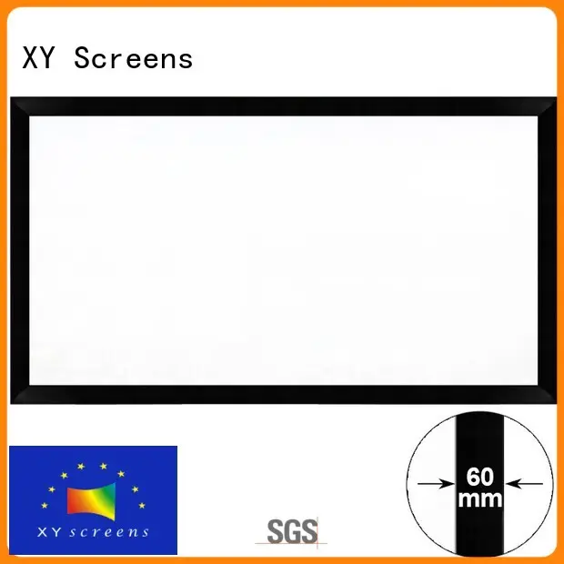 XY Screens simple shape home cinema screen design for meeting 1