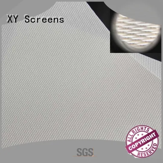 XY Screens acoustic screen material manufacturer for fixed frame projection screen 1