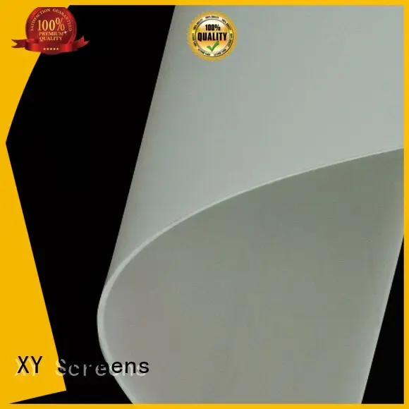 XY Screens rear projection screen material design for fixed frame projection screen 1