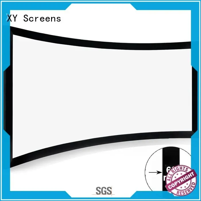 mini curved projector screen supplier for ktv 1