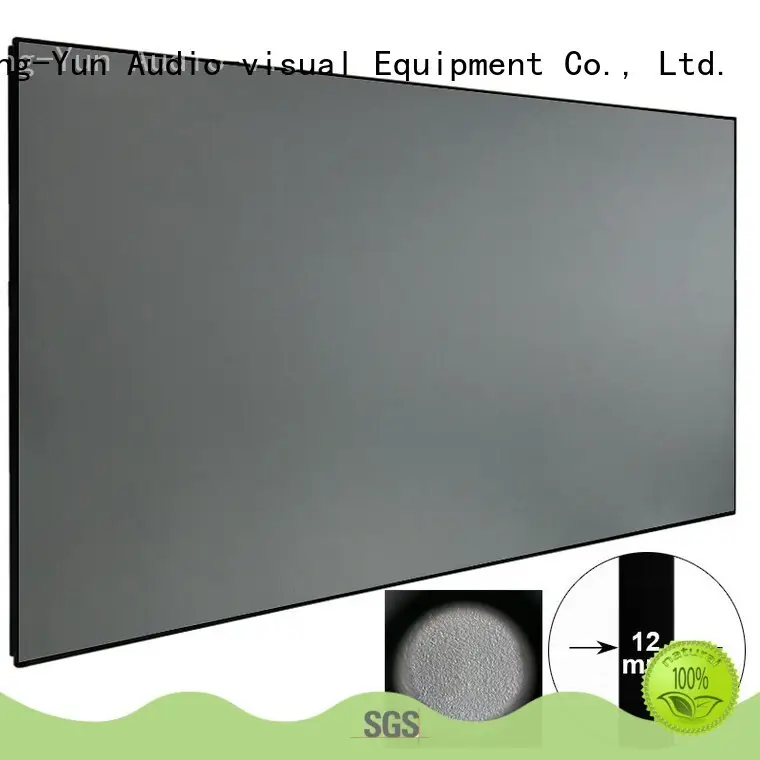 slim Ambient Light Rejecting Projector Screen factory price for indoors 1