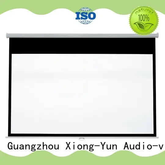 XY Screens pull down projector screen inquire now for students 1