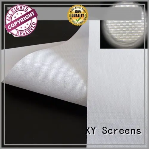 XY Screens hard rear projection screen material design for projector screen 1