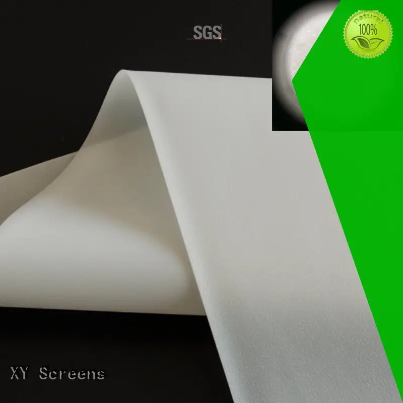 XY Screens hard rear projection fabric inquire now for motorized projection screen 1