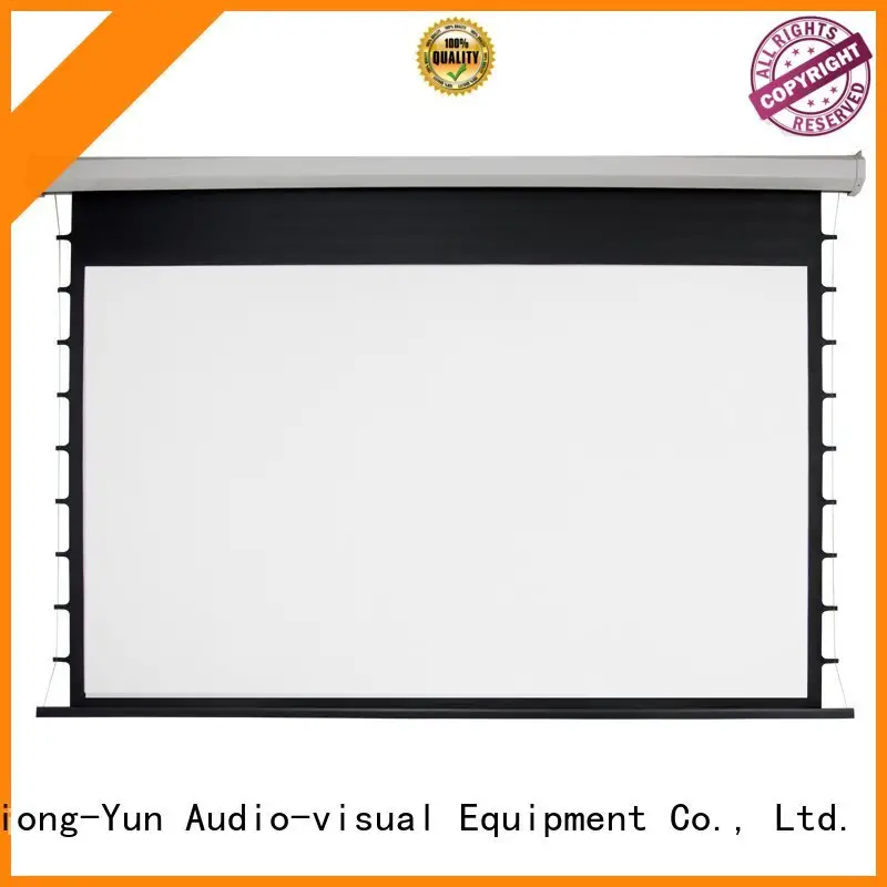 intelligent motorized projector screen factory price for rooms 1