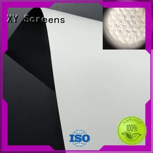 XY Screens front fabrics factory for thin frame projector screen1 1