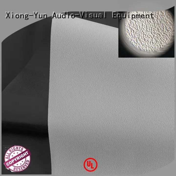 XY Screens front fabrics with good price for projector screen1 1