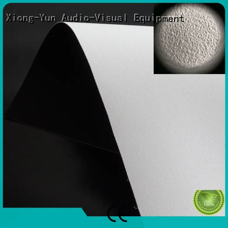 XY Screens projector screen fabric china design for motorized projection screen 1