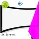 mini Home Entertainment Curved Projector Screens wholesale for ktv 1