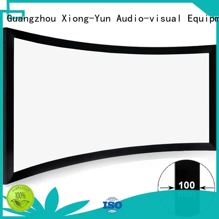 XY Screens curved curved projector screen diy manufacturer for rooms 1
