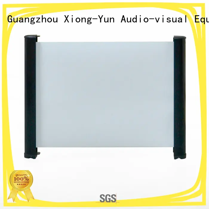 XY Screens curved tabletop projector screens factory price for indoors 1