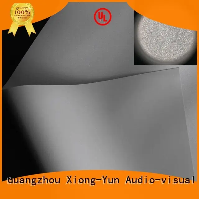 XY Screens front fabrics design for fixed frame projection screen1 1