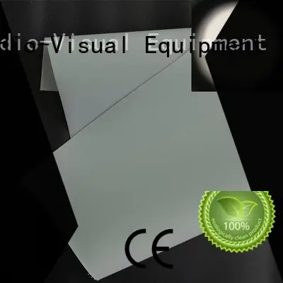 acoustically projector screen fabric with good price for fixed frame projection screen 1