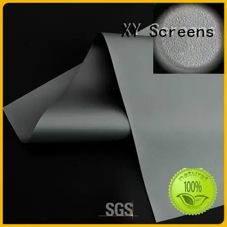 XY Screens standard projector screen fabric from China for motorized projection screen 1