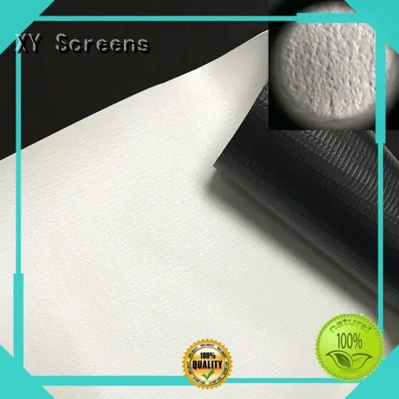 standard front and rear fabric inquire now for fixed frame projection screen 1