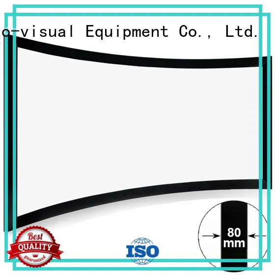 slim curved projector screen factory price for ktv 1