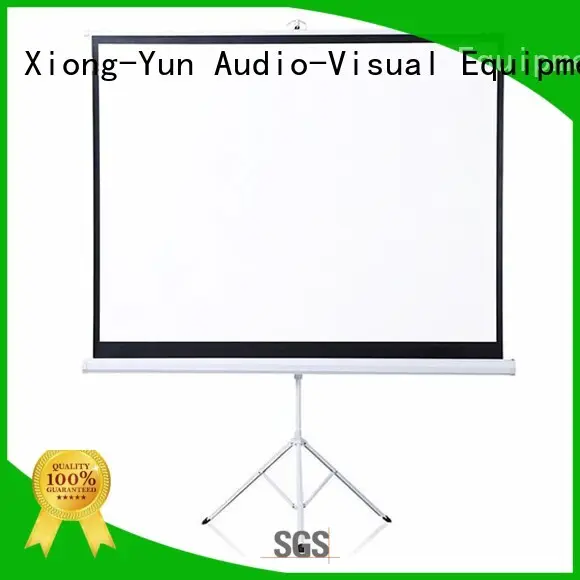XY Screens portable tripod projector screen factory price for meeting 1