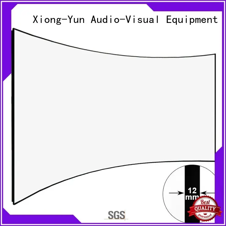 slim Home Entertainment Curved Projector Screens wholesale for home cinema 1