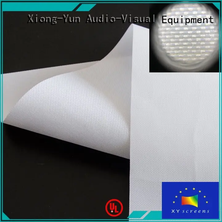 flexible Rear Fabrics inquire now for fixed frame projection screen 1
