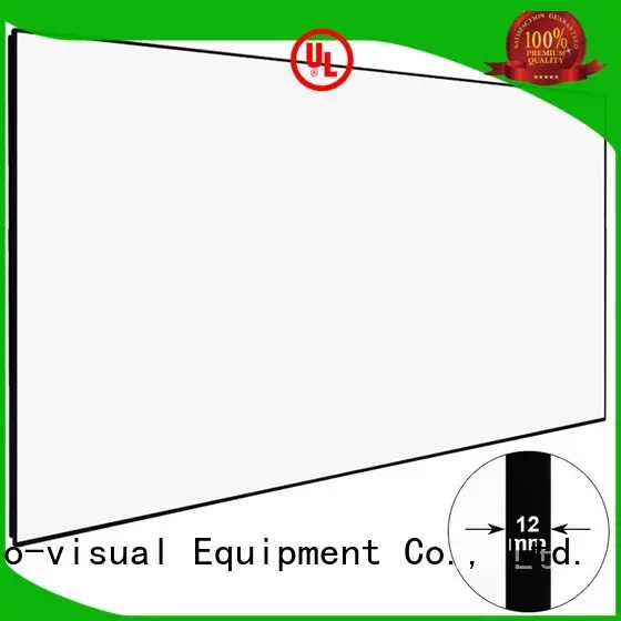 XY Screens thin hd projector screen series for indoors 1