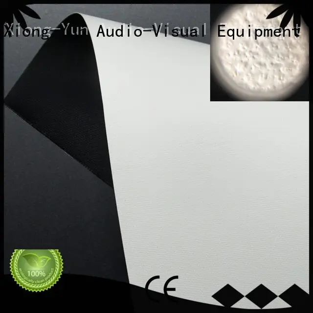 professional front and rear fabric design for projector screen 1