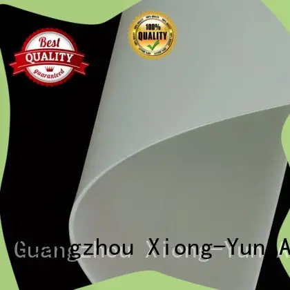 XY Screens hard rear projection screen material with good price for fixed frame projection screen 1